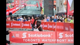 Philemon Rono runs fastestever marathon in Canada at STWM [upl. by Pillihpnhoj]