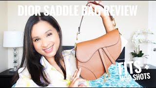 Dior Saddle Review with Mod Shots [upl. by Liebman]