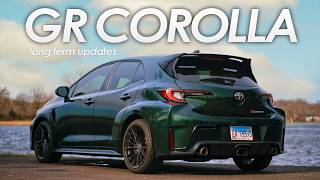 Toyota GR Corolla Ownership  1YR Update and Plans [upl. by Hceicjow]