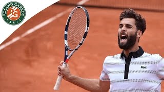 Benoît Paire v Radu Albot Highlights  Mens Round 1 2016  Roland Garros [upl. by Cordle471]