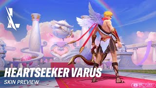 Heartseeker Varus  Skin Preview  League of Legends Wild Rift [upl. by Normand391]