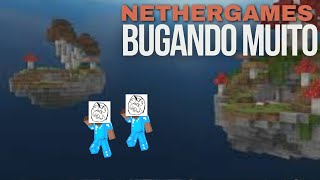 A gameplay mais bugada e lagada da mundo no minecraft kkk  com estudiozeta217  Bedwars [upl. by Epul562]