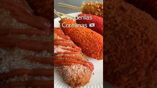 Banderillas COREANAS 🇰🇷shorts comidacoreana corndog banderillas [upl. by Holloway]