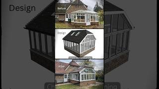 Before amp After homeextension transformation 🏡 conservatory conservatories gardenroom homeinspo [upl. by Ozneral66]