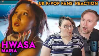 HWASA  Maria  MAMAMOO MONDAY  UK KPop Fans Reaction [upl. by Imorej]