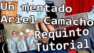 Un mentado Ariel Camacho  Los Plebes del Rancho  Guitarra requinto tutorial [upl. by Ailb]