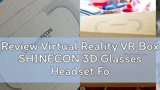 Review Virtual Reality VR Box SHINECON 3D Glasses Headset For 4760 Inch Smartphones [upl. by Ten544]