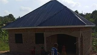 Tuzimbe Cost of Roofing 3 Bedroom Dining Sitting amp Shade in Uganda [upl. by Buatti]