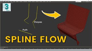 Spline Flow 3ds Max Plugin  Eris Graphic [upl. by Aikemaj257]