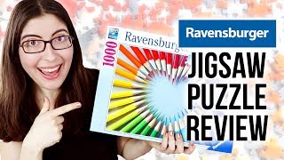 Jigsaw Puzzle Review Ravensburger 1000 Piece Puzzles [upl. by Nirred402]