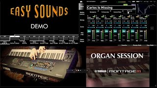 MONTAGE M „Organ Session“  Multi Part Performances Demo [upl. by Nickie]