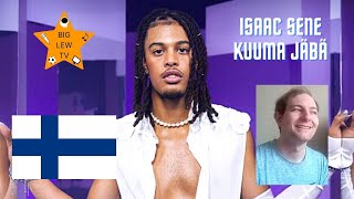 Isaac Sene Kuuma Jäbä Reaction UMK 2022 Song 3 of 7 [upl. by Laet]