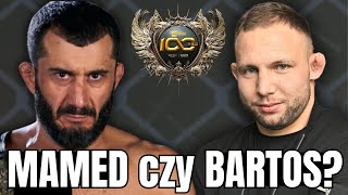 GWIAZDY OCENIAJĄ WALKĘ KHALIDOV vs BARTOSIŃSKI NA KSW 100 Janikowski Ruchała De Fries Formela [upl. by Arahahs]