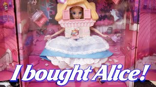 NEW Alice in Wonderland Doll exclusively from Mattel Creations toyreview disney disneydolls [upl. by Atekan772]