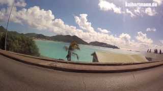 Taxi to Maho Beach  St Maarten  16012013 [upl. by Livesay]