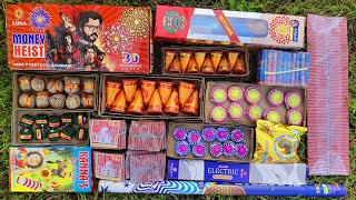 🔥Diwali Crackers Unboxing amp Bursting  Diwali New Crackers 2024  Village Fun [upl. by Cavuoto]