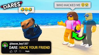 TROLLING DARES ROBLOX FUNNY MOMENTS LifeTogether 🏠RP [upl. by Zeitler441]