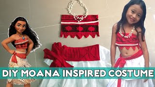 DIY Moana Inspired Costume [upl. by Siuqramed]