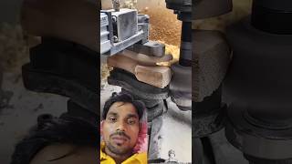 Lakadi ka design banane wali machine 😱 cnc grindingtools tools cuttingtools cncmachine shorts [upl. by Auqinet]