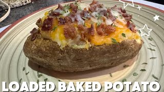 EASY TWICE BAKED LOADED BAKE POTATOES [upl. by Oscar566]