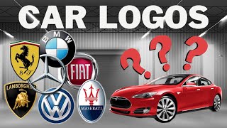 🚗 Learn Cars Brands  Names and logos for Kids 🚗 [upl. by Thorlay]