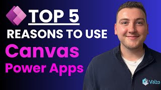 Top 5 Reasons you MUST use Canvas Power Apps [upl. by Anaidirib]