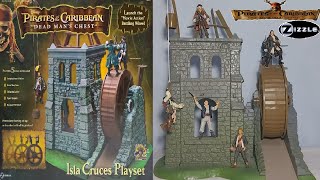 Zizzle Isla Cruces Playset from Pirates of the Caribbean Dead Mans Chest Review [upl. by Esther]