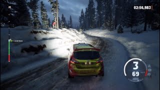 PS5  EA WRC Rennen Schweden in Spikbrenna im Ford Fiesta Rally 3 Car [upl. by Quackenbush831]