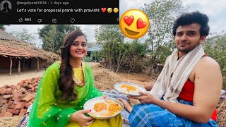 🤪Pravisht ke Sath Prank Ye kya karwa diya BTS 🩷Gulaabi Gaal Romantic Music Video Bindass Kavya [upl. by Peednama]