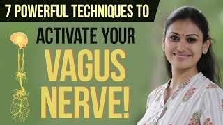 7 Powerful Techniques to Activate Vagus Nerve  Art of Living  Dr Ankita Dhelia [upl. by Vharat568]