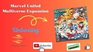 Marvel United Multiverse Promo Box Kickstarter Exclusive Unboxing [upl. by Plusch]