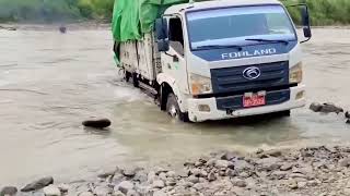 Myanmar to India Forland truck [upl. by Dhaf]