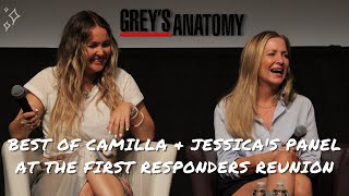 Best of Camilla Luddington and Jessica Capshaws panel at the First Responders Reunion in Paris [upl. by Imarej526]