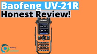 THE BEST NEW BAOFENG HAM RADIO Baofeng UV21R Review [upl. by Eisler]