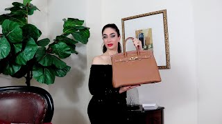 Hermes Birkin 35 Review  Sabrina Shekofteh [upl. by Ruford]