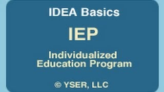 IDEA Basics IEP Individualized Education Program [upl. by Alohs49]