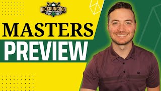 Masters Tournament  Fantasy Golf Preview amp Picks Sleepers Data  DFS Golf amp DraftKings [upl. by Inahpets]