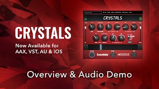 Eventide Crystals Pitch Delay amp Reverb Plugin Audio Demo [upl. by Isdnil395]