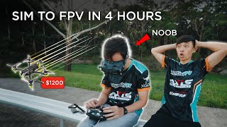 Learn To Fly FPV DRONES In 4 HOURS From Scratch [upl. by Ramhaj84]