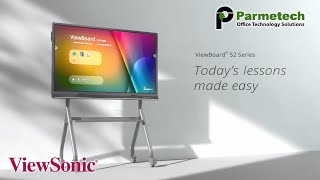 Meet the ViewSonic ViewBoard 52 Series Interactive Whiteboard [upl. by Onek375]