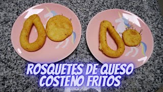 Rosquetes de queso costeños fritos [upl. by Drisko103]