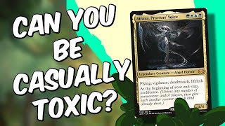 Atraxa Praetors voice Deck Tec A Frightfully Toxic MidBudget Commander [upl. by Waldemar]