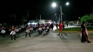 Corozal Community College Marching Band Christmas Parade 2019 [upl. by Anyrak]