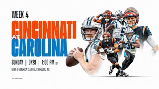 Bengals vs Panthers PROGRESSION [upl. by Nnylireg]