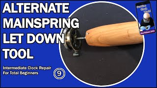 Alternate Mainspring Let Down Tool [upl. by Mosa801]