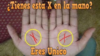 ¿Tienes esta X en la mano  Descubre su significado [upl. by Pat614]