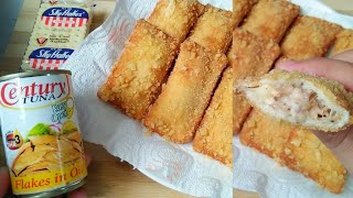 May Tuna Ka Ba I Level Up Mo Ang Tuna Gawin Mo itong Crispy Cheesy Tuna Pie Sobrang Sarap Na Recipe [upl. by Inalaehon]