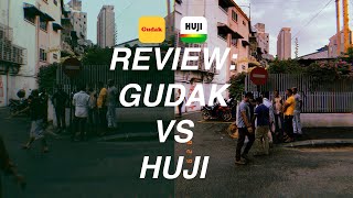 DISPOSABLE PHOTO APP GUDAK VS HUJI REVIEW [upl. by Weingarten124]