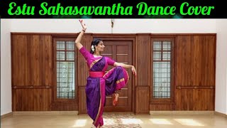 Estu Sahasavantha dance cover [upl. by Llewen516]