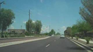 Driving in Maricopa AZ Smith Enke to the Subdivision of Tortosa  Maricopa Arizona Real Estate [upl. by Adnamma481]